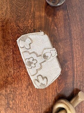 Antique 1920's Art Deco Glass-Beaded Clutch